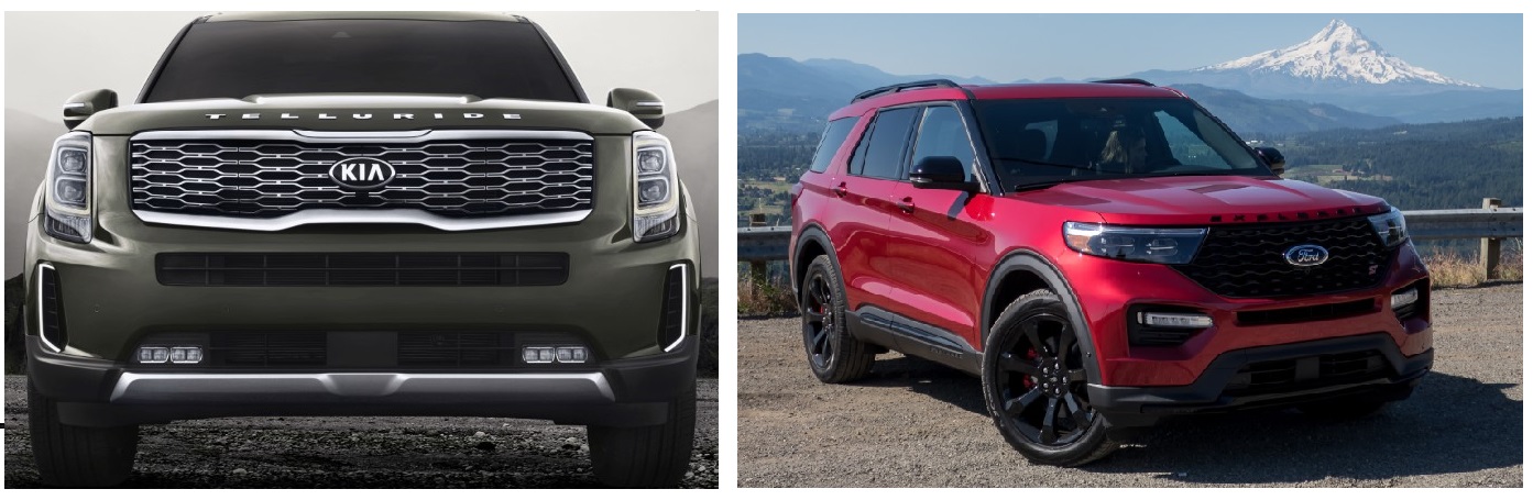 2020 Ford Explorer VS 2020 Kia Telluride –  Comparison