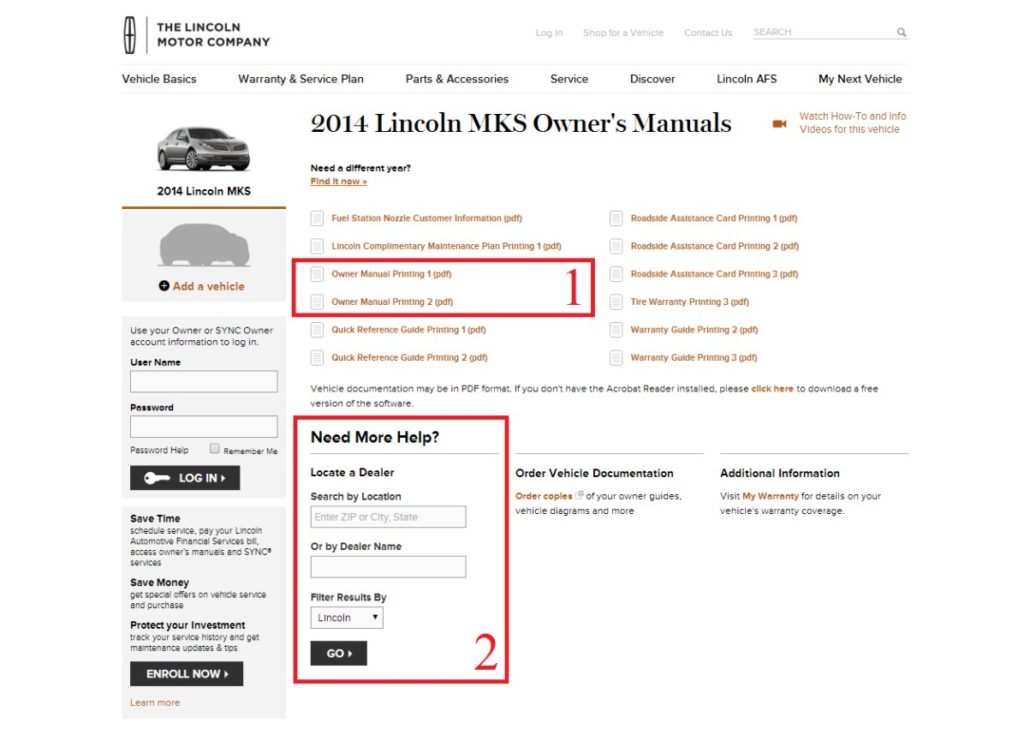 Lincoln Owners Manual - uscheapest.com