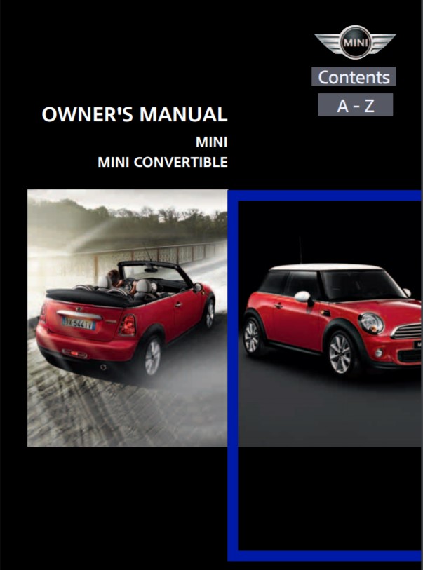 MINI Cooper Owners Manual