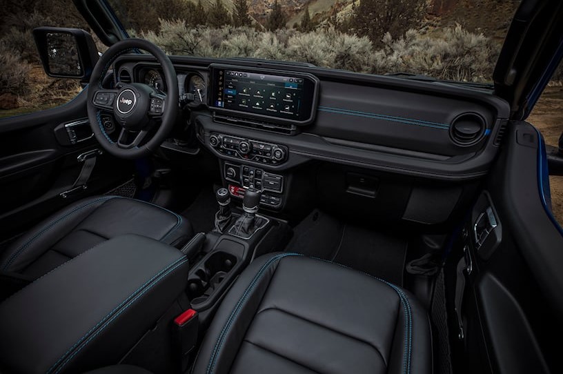 2024 Jeep Wrangler 4xe Hybrid Interior
